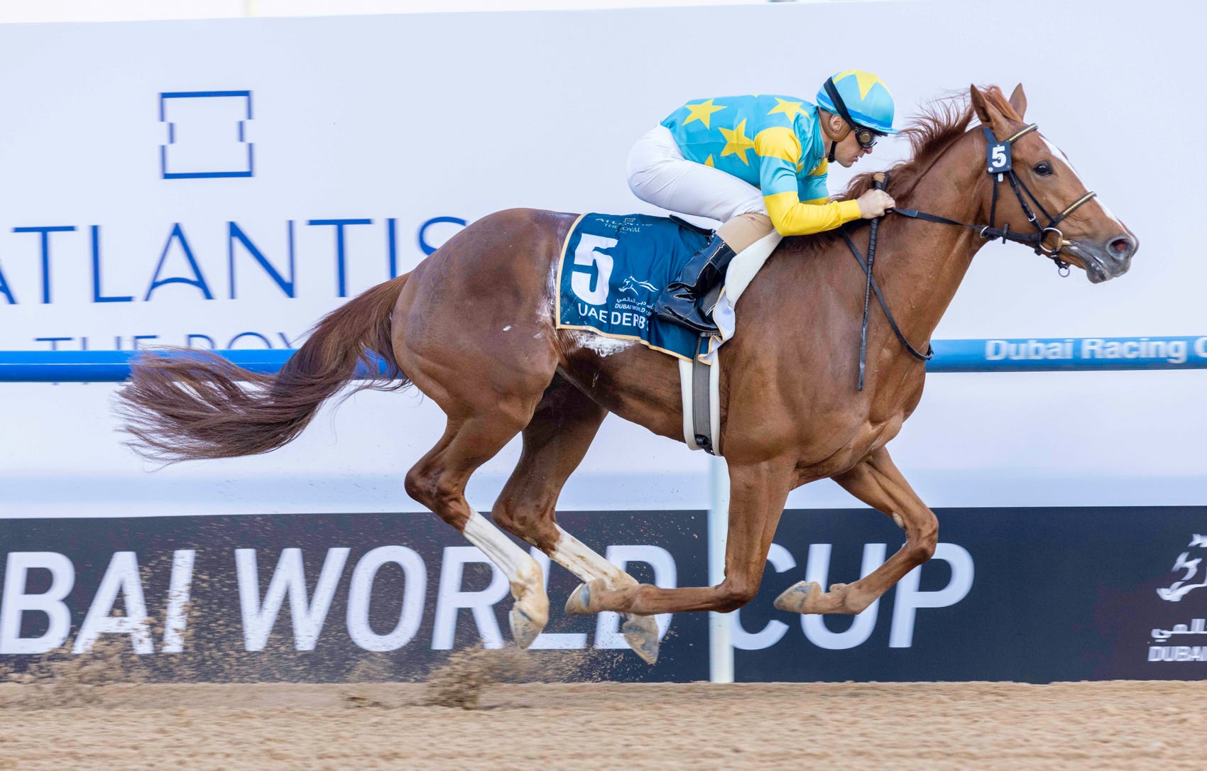 Derma Sotogake punches ticket to Kentucky Derby with UAE Derby win